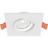 Светильник встраиваемый CITY DL X1 MR16 ALU WHITE | 92х92(75)x25mm
