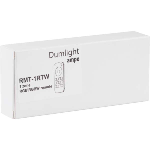Пульт Ampe RMT-1RTW- RGBW/RGB-1 зона (черный)