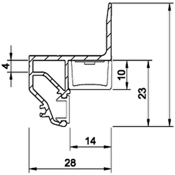 Багет AL ПФ-3444 BORZZ FLY MINI некрашенный