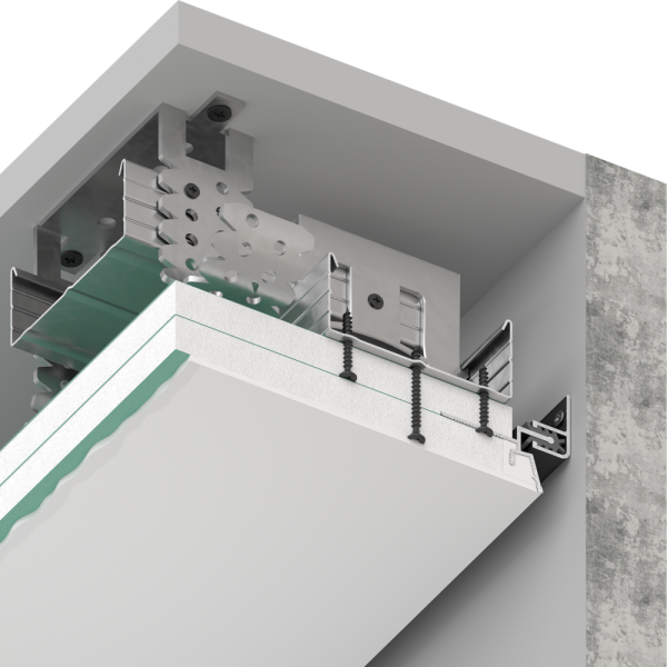 Демпферный теневой профиль Kraab Gipps