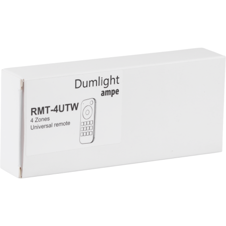 Пульт Ampe RMT-4UTW-RGB+Mix/RGBW/RGB/MIX/DIM-4 зоны (черный)