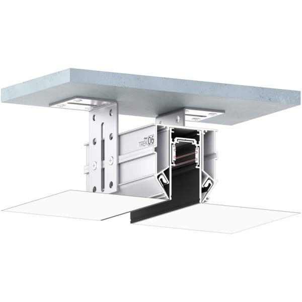 Багет AL ПФ-8879 - TREK 06 - под трековые светильники 2,7см