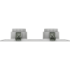 Светильник встраиваемый CITY DLV 2хMR16 GU5.3 WHITE | 190х95 H40mm