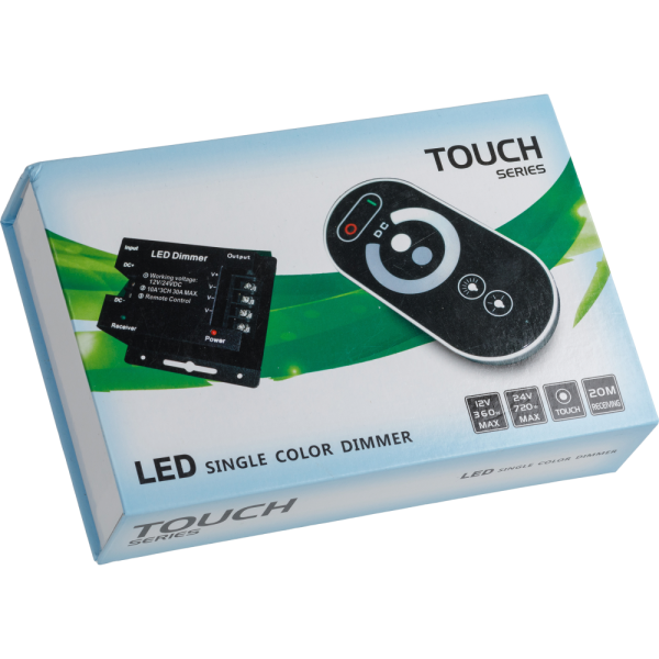 Контроллер одноцветный T3 RF 30A сенсорный ПДУ