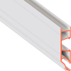 Багет AL ПФ-3883 Standart03 60 Led  2м белый