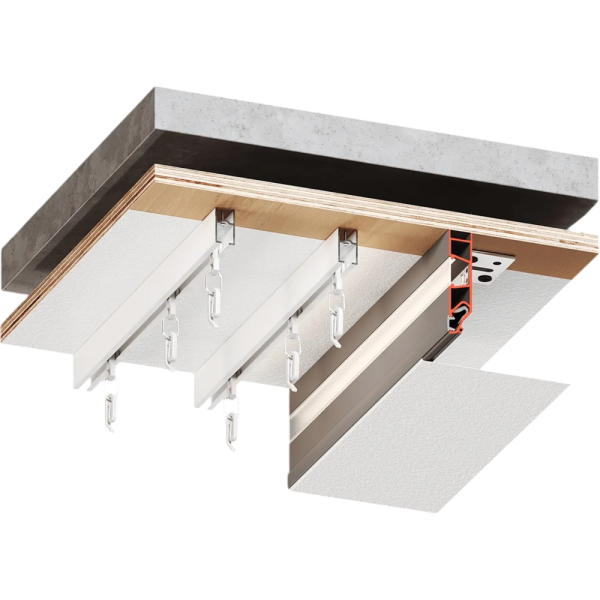 Багет AL ПФ-3883 Standart03 60 Led  2м белый