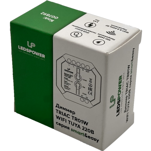 Диммер TRIAC TR01W WIFI TUYA 220B