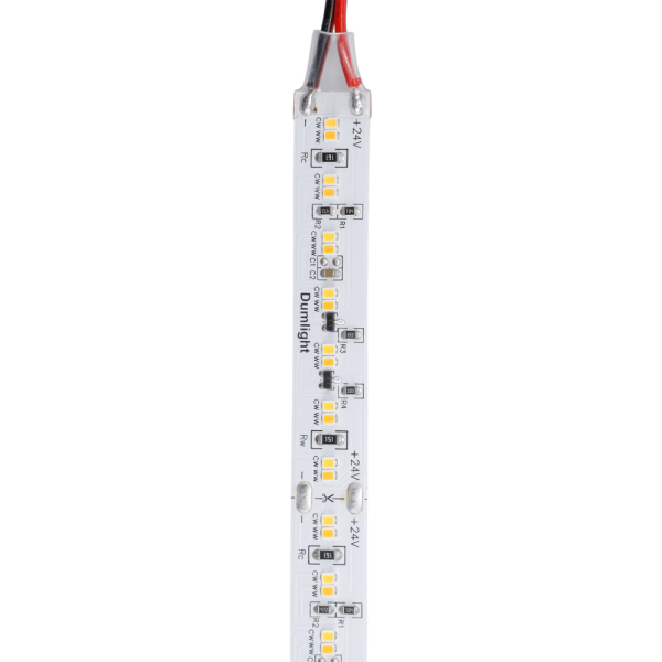 Светодиодная лента DLT2216-224-24v-10.5w-12mm-1800-3500K кат 5м