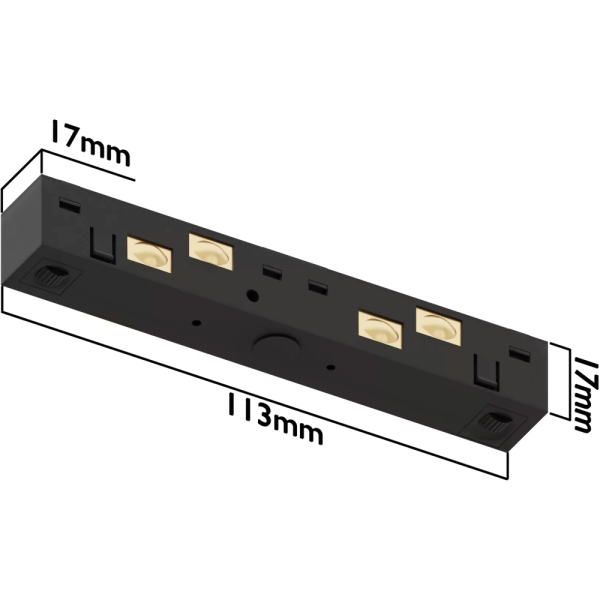 Прямой соединитель для шинопровода S20 4TRA | Black