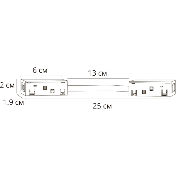 A484406 Коннектор гибкий для шинопровода Arte Lamp LINEA-ACCESSORIES
