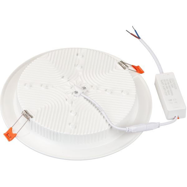 LED панель круглая SALAR, 30W, 4200к, 1800ЛМ, D230*32 Dв195-210