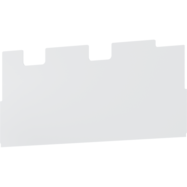 Элемент Р-50 торцевой AL Белый Мат (2м) (комплект 2/2 шт)