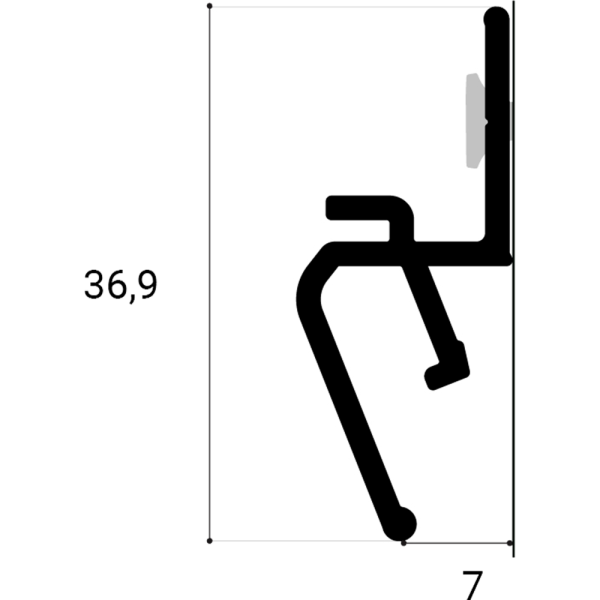 Профиль AL EuroKraab STRONG стеновой усиленный