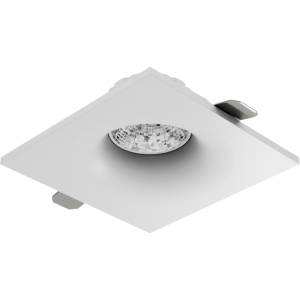 Светильник встраиваемый CITY DLV MR16 GU5.3 WHITE | 95х95 H40mm