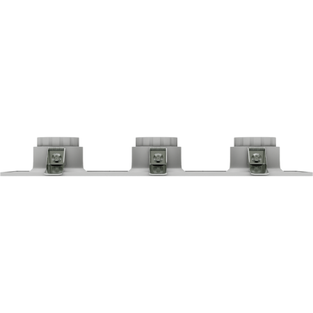 Светильник встраиваемый CITY DLV 3хMR16 GU5.3 BLACK | 286х95 H40mm
